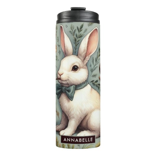 Schattige  Konijn Thermosbeker (Voorkant)