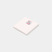 Schattige konijnen delen een hart post-it® notes (Schuin)
