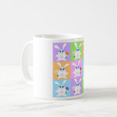 Schattige Konijnen Koffiemok (Voorkant links)