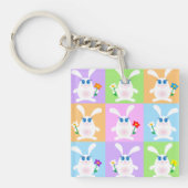 Schattige Konijnen Sleutelhanger (Voorkant)