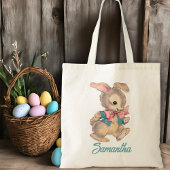 Schattige Konijnenkonijn Custom Tote Bag