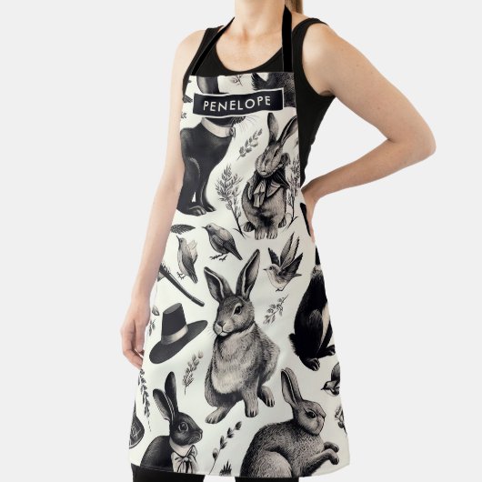 Schattige  Konijnenpatroon Schort (Insitu)