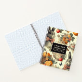 Schattige Konijnenschilderij Notitieboek (Binnen)