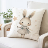 Schattige konijnkussen, Star Wand Rabbit Kussen