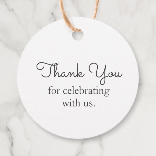 Schattige konijntje bedankt bedankjes labels (Achterkant)