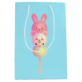 Schattige konijntje, Beer en kikker Dango Glossy P Medium Cadeauzakje