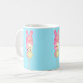 Schattige konijntje, Beer en kikkerdango Koffiemok (Voorkant links)