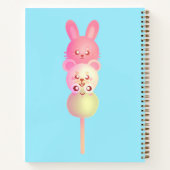 Schattige konijntje, Beer en kikkerdango Notitieboek (Achterkant)