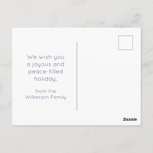 Schattige Konijntje en Ei Gelukkig Pasen op Pastel Briefkaart (Achterkant)