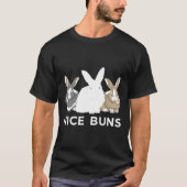 Schattige Konijntje Leuke Buns Konijnenkudde Fluff T-shirt (Voorkant)