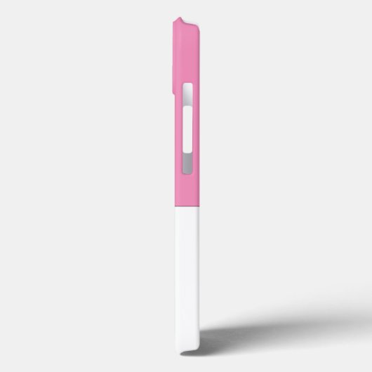 Schattige konijntje mam roze gepersonaliseerd Case-Mate iPhone case (Achterkant / Links)