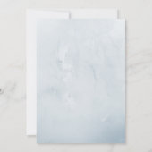 Schattige konijntje Waterverf paasverjaardag Kaart (Achterkant)