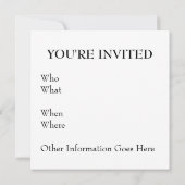 Schattige koningin Bee Cartoon Kaart (Achterkant)