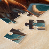 Schattige Koningin Bee Legpuzzel (Zijkant)