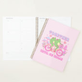 Schattige koppel kikker - samen tot we kraken planner (Display)