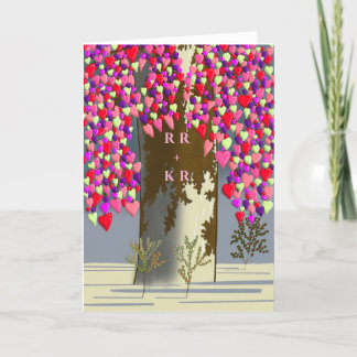 Schattige Koppels Valentijnsdag Kaart