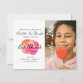 Schattige Koraal Sinaasappel, Roze Rozenvleermuis  Kaart (Voorkant)