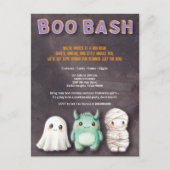 Schattige kostuum Halloween Party Briefkaart (Voorkant)