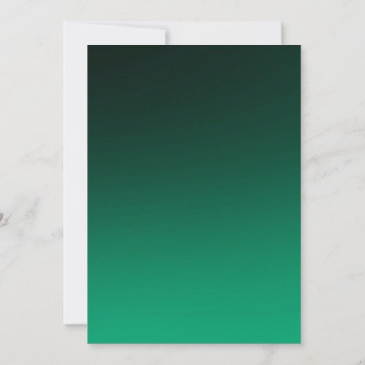 Schattige kostuum Halloween Party Kaart (Achterkant)