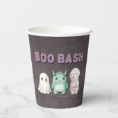 Schattige kostuum Halloween Party Papieren Bekers (Achterkant)