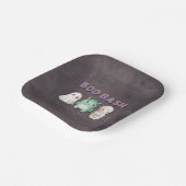 Schattige kostuum Halloween Party Papieren Bordje (Gebogen)