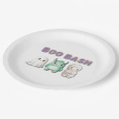 Schattige kostuum Halloween Party Papieren Bordje (Gekanteld)