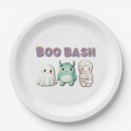 Schattige kostuum Halloween Party Papieren Bordje