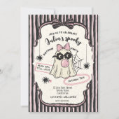 Schattige kostuum Halloween verjaardagsfeest Kaart (Voorkant)