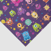 Schattige kostuummonster Halloween feest voor kind Tissuepapier (Detail)