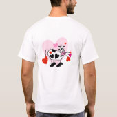 Schattige koudeharten t-shirt (Achterkant)