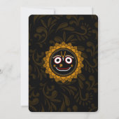 Schattige Krishna kaart voor verjaardag - Krishna (Achterkant)