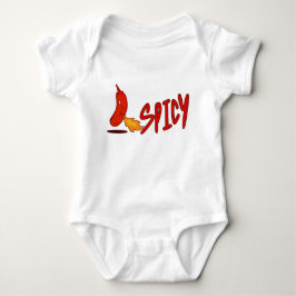 Schattige kruidig voor Foodie Baby Bodysuit