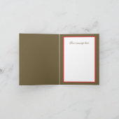 Schattige kruis met aanpasbare rozen kaart (Binnen)