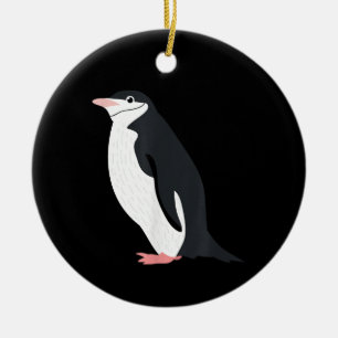 Schattige kuifpenguin, grappig Antarctisch dier Li Keramisch Ornament