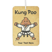 Schattige Kung Poo Karate Luchtverfrisser (Voorkant)