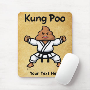 Schattige Kung Poo Karate Muismat