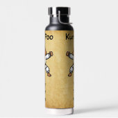 Schattige Kung Poo Karate Waterfles (Links)