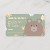 Schattige kunnen we haast wachten Baby shower luie Informatiekaartje (Voorkant)