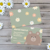 Schattige kunnen we haast wachten Baby shower luie Informatiekaartje