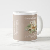 Schattige kunnen we nauwelijks wachten op zwangers grote koffiekop (Voorkant rechts)