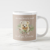 Schattige kunnen we nauwelijks wachten op zwangers grote koffiekop (Rechts)