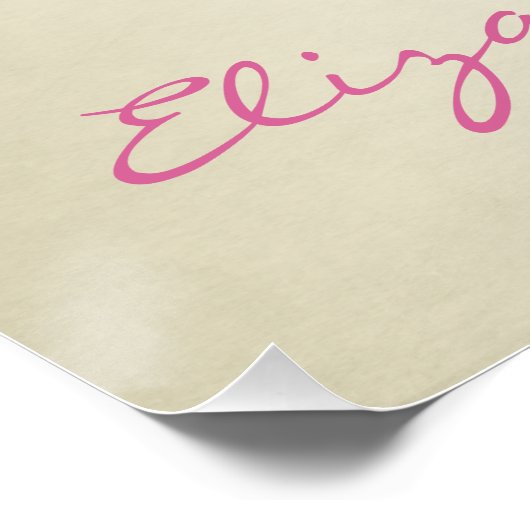 Schattige Kus, Lips, Makeup kunstenaar Perfect Poster (Hoek)