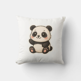 Schattige kussen van kawaii panda