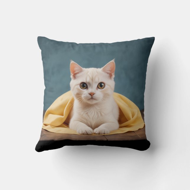 Schattige kussenkussen voor kittens kussen (Achterkant)