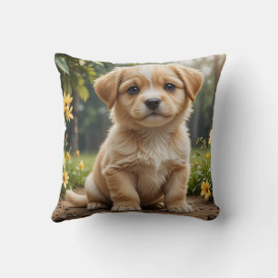 Schattige kussenkussen voor puppy's kussen