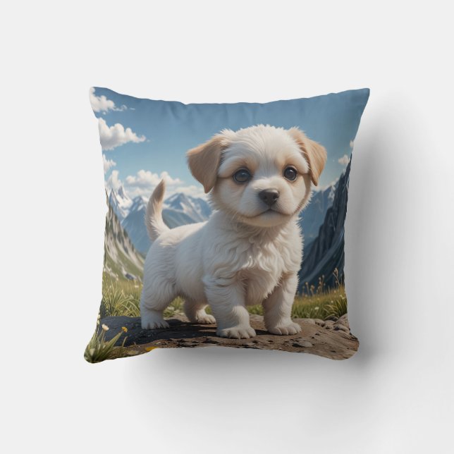 Schattige kussenkussen voor puppy's kussen (Achterkant)