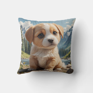 Schattige kussenkussen voor puppy's kussen