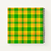 SCHATTIGE KUSTMATIGE IRISH LEPRECHAUN GIRL NOTITIEBOEK (Achterkant)