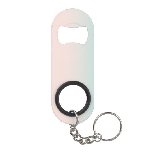 Schattige Kute Modern Girly Feathers Sleutelhanger Flessenopener (Achterkant)