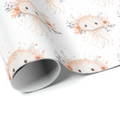 Schattige kwal cadeaupapier (Rol Hoek)